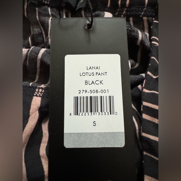 ViX Paula Hermanny Black Lanai Lotus Pant Small - Picture 5 of 7